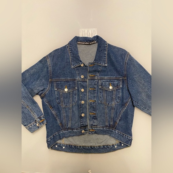 Alexander Wang Indigo Denim Jacket - Picture 2 of 8